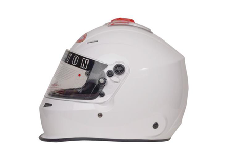 Champion 800 Snell SA2020 Full Face Auto Racing Helmet (White)