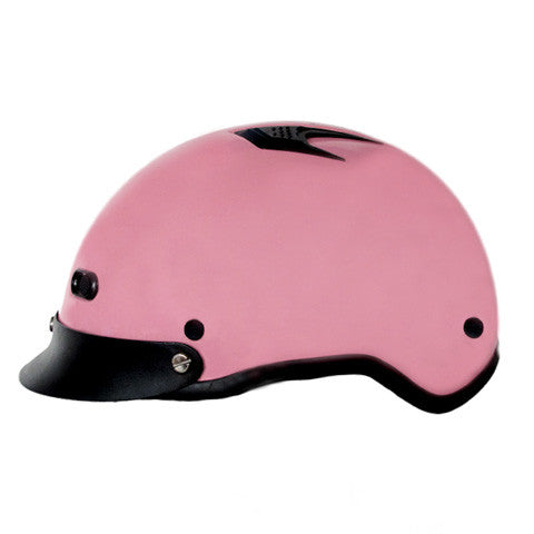 RHD200V Pink Half Helmet Side View