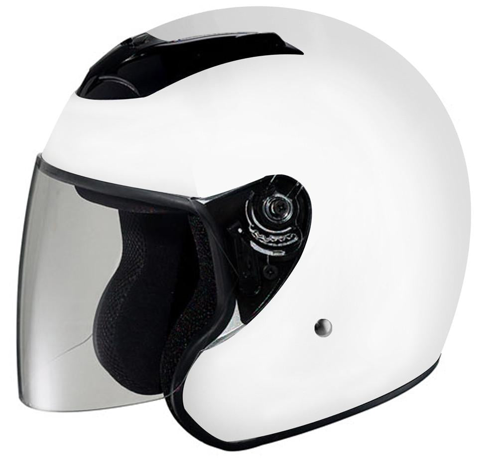 Rodia RK4 Flip Shield Scooter Helmet (Wine)