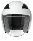 Rodia RK5 Flip Shield Scooter Helmet (White)